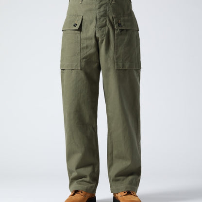 BUZZ RICKSON'S（バズリクソン）U.S. MARINE CORPS M-1944 HERRINGBONE PANTS SHORT LENGTH [BR42501]