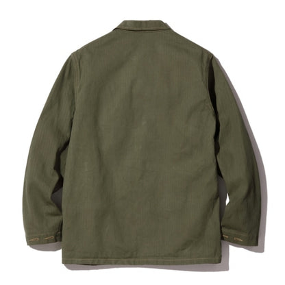 BUZZ RICKSON'S（バズリクソン）U.S. MARINE CORPS M-1944 HERRINGBONE UTILITY JACKET [BR15123]