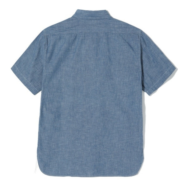 BUZZ RICKSON’S（バズリクソン） BLUE CHAMBRAY WORK SHIRT (SHORT SLEEVE) [BR35856]【レターパックプラス対応】