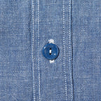 BUZZ RICKSON’S（バズリクソン） BLUE CHAMBRAY WORK SHIRT (SHORT SLEEVE) [BR35856]【レターパックプラス対応】