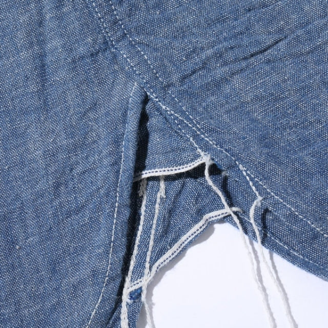 BUZZ RICKSON’S（バズリクソン） BLUE CHAMBRAY WORK SHIRT (SHORT SLEEVE) [BR35856]【レターパックプラス対応】