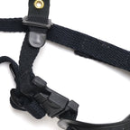 US SURPLUS（US サープラス）PASGT ヘルメット用 チンカップ付き3点式チンストラップ Black [フリッツ用] 【レターパックプラス対応】