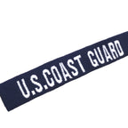 Military Patch（ミリタリーパッチ）U.S.COAST GUARD TAPE [ネイビー] [コットン]【レターパックプラス対応】【レターパックライト対応】