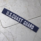 Military Patch（ミリタリーパッチ）U.S.COAST GUARD TAPE [ネイビー] [コットン]【レターパックプラス対応】【レターパックライト対応】