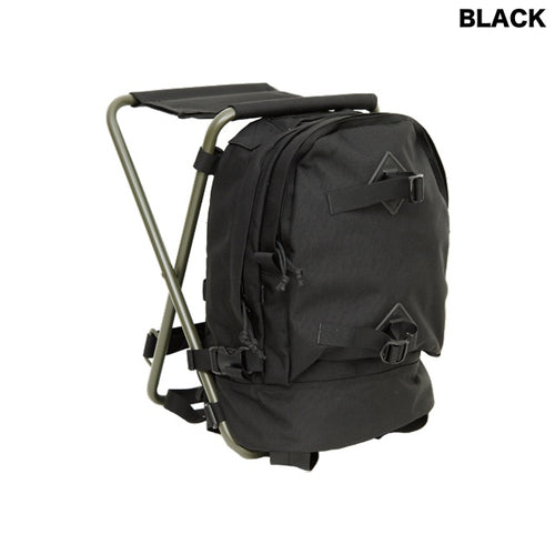 J-TECH ECITON-I Backpack Chair [OD Black Self-Defense Force Camouflage]