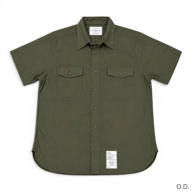 SESSLER（セスラー）ユーティリティーシャツ 半袖（パッチなし）【ベーシックモデル】【中田商店】