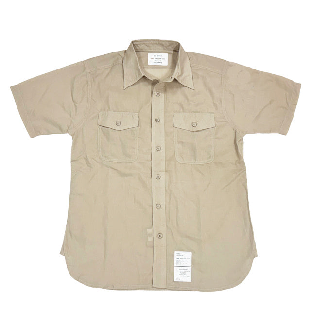 SESSLER Utility Shirt, Short Sleeve (No Patch) [Basic Model] [Nakada Shoten]