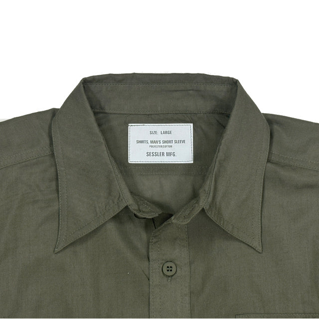 SESSLER Utility Shirt, Short Sleeve (No Patch) [Basic Model] [Nakada Shoten]