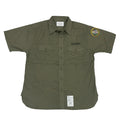 SESSLER Utility Shirt, Short Sleeve (with Patch) [US Military Model] [Nakata Shoten]