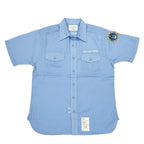 SESSLER Utility Shirt, Short Sleeve (with Patch) [US Military Model] [Nakata Shoten]