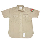 SESSLER Utility Shirt, Short Sleeve (with Patch) [US Military Model] [Nakata Shoten]