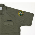 SESSLER Utility Shirt, Short Sleeve (with Patch) [US Military Model] [Nakata Shoten]