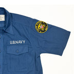 SESSLER Utility Shirt, Short Sleeve (with Patch) [US Military Model] [Nakata Shoten]