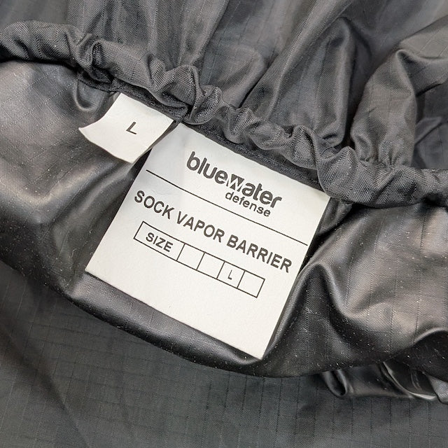 【店頭販売のみ】US SURPLUS（US サープラス）BLUE WATER DEFENSE VAPOR BARRIER SOCK BLACK