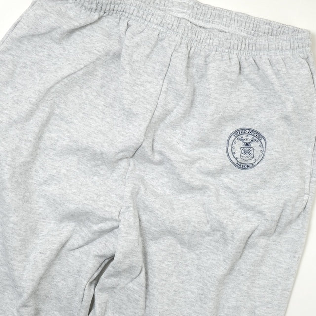 US (US military release product) USAIR FORCE Sweat Pants US Air Force sweat pants [Gray] [Unused]