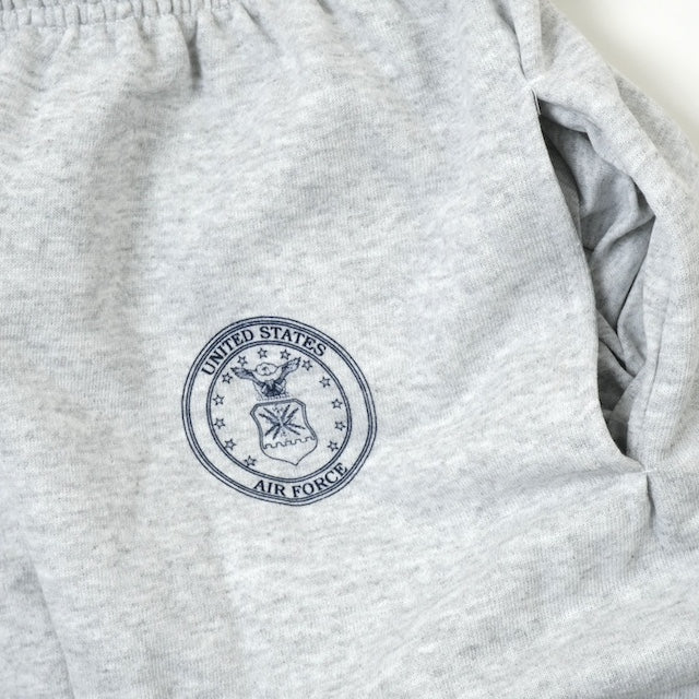 US (US military release product) USAIR FORCE Sweat Pants US Air Force sweat pants [Gray] [Unused]