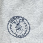 US (US military release product) USAIR FORCE Sweat Pants US Air Force sweat pants [Gray] [Unused]