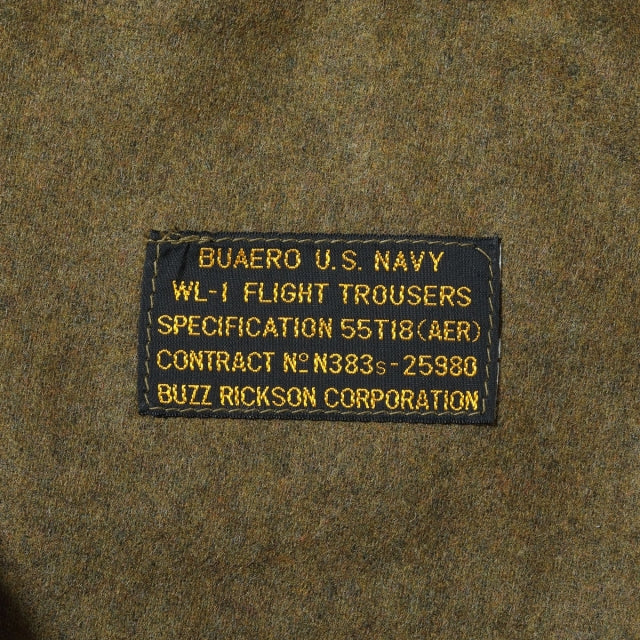 BUZZ RICKSON’S（バズリクソンズ） TYPE WL-1 “BUZZ RICKSON CORPORATION” [BR42589]