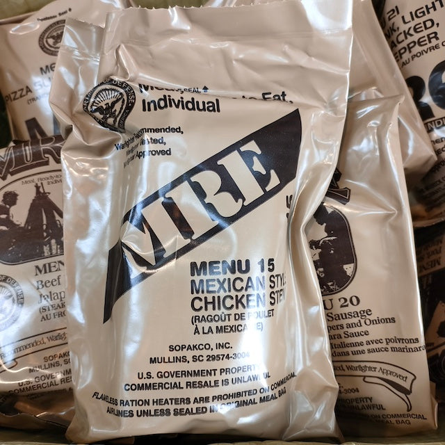 [Storefront sales only] US (U.S. military surplus) MRE rations