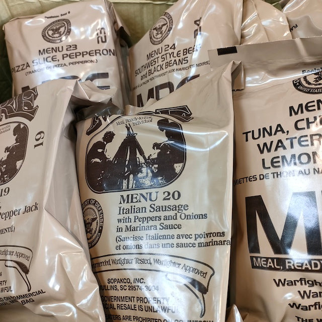 [Storefront sales only] US (U.S. military surplus) MRE rations