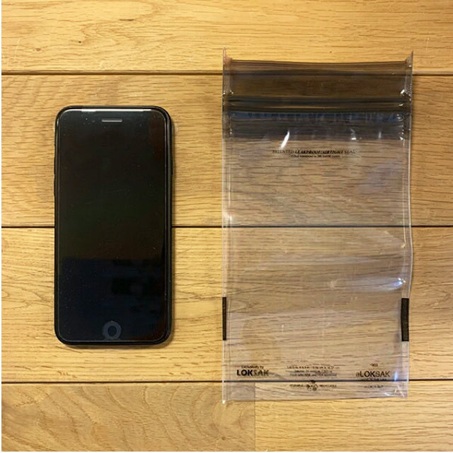 LOKSAK（ロックサック）aLOKSAK 防水マルチケース [スマートフォン ラージワイド][2枚入][ダブルジッパー]【レターパックプラス対応】【レターパックライト対応】