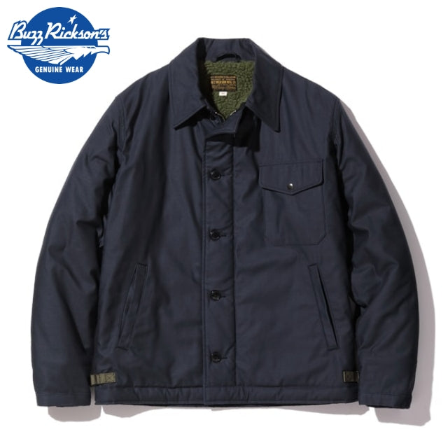 BUZZ RICKSON'S DECK A-2 “CIVILIAN MODEL” NAVY COLOR [BR14957]