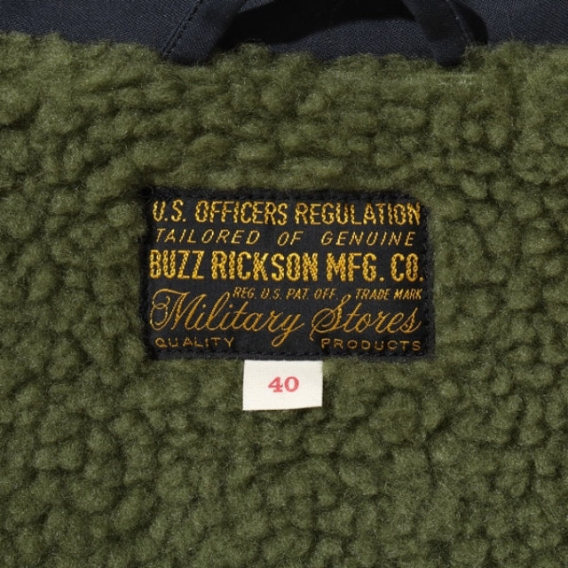 BUZZ RICKSON'S DECK A-2 “CIVILIAN MODEL” NAVY COLOR [BR14957]