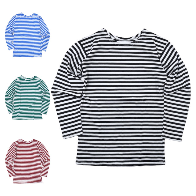 ワールドサープラス ロシア軍タイプ ボーダー長袖Tシャツ 【中田商店】【レターパックプラス対応】