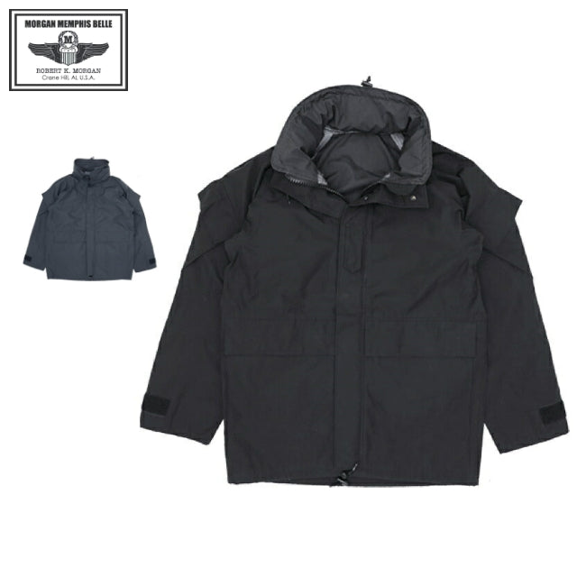 MORGAN MEMPHIS BELLE（モーガン メンフィスベル）ECWCS GENERATION 2 MICROFIBER PARKA [エクワックス][防水][通気性防水][防風][防雪]【中田商店】