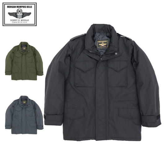 MORGAN MEMPHIS BELLE M-65 JACKET MICROFIBER [Cold protection] [Breathable waterproof] [Waterproof] [Windproof] [Snowproof] [3 colors] [Nakata Shoten]