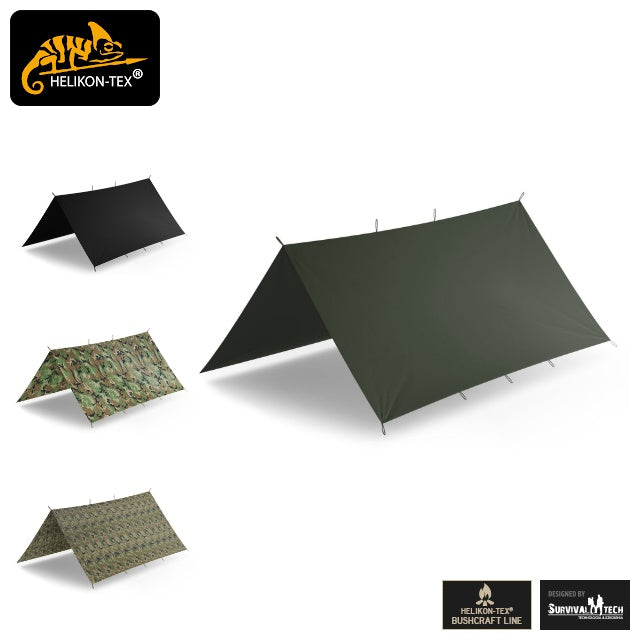 HELIKON-TEX（ヘリコンテックス）SUPERTARP コンバット タープ [4色][ブッシュクラフトライン]【中田商店】【レターパックプラス対応】