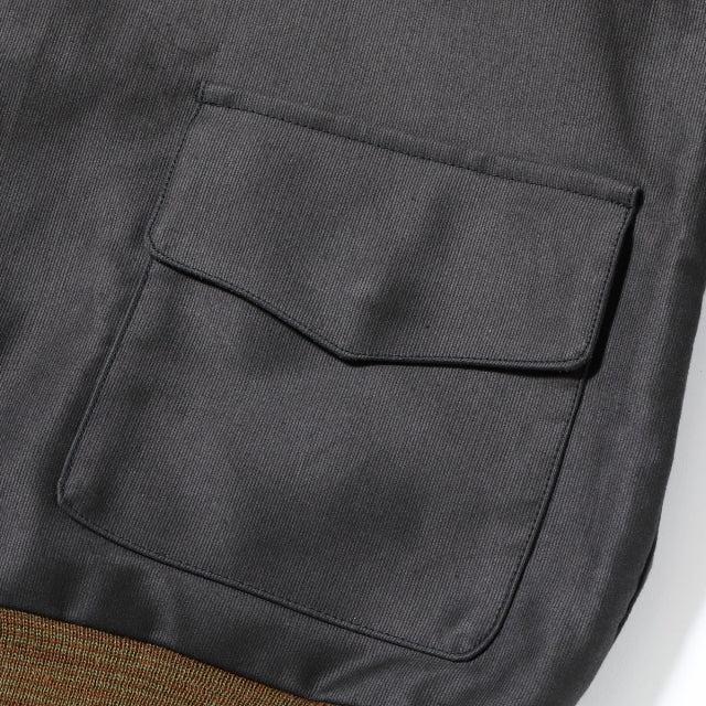 WILLIAM GIBSON（ウイリアム・ギブソン）Type JUNGLE CLOTH BLACK A-2 by BUZZ RICKSON'S [BR15774]