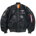 ALPHA INDUSTRIES TYPE MA-1 Vintage Reprint with Patch [BLACK]