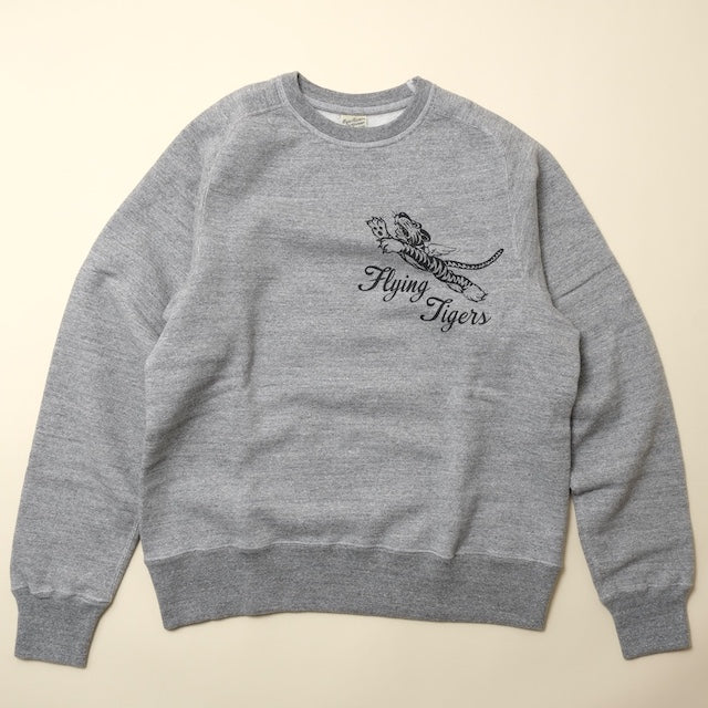 BUZZ RICKSON’S（バズリクソンズ） FREEDOM SLEEVE SWEAT SHIRTS “FLYING TIGERS” [BR69636]
