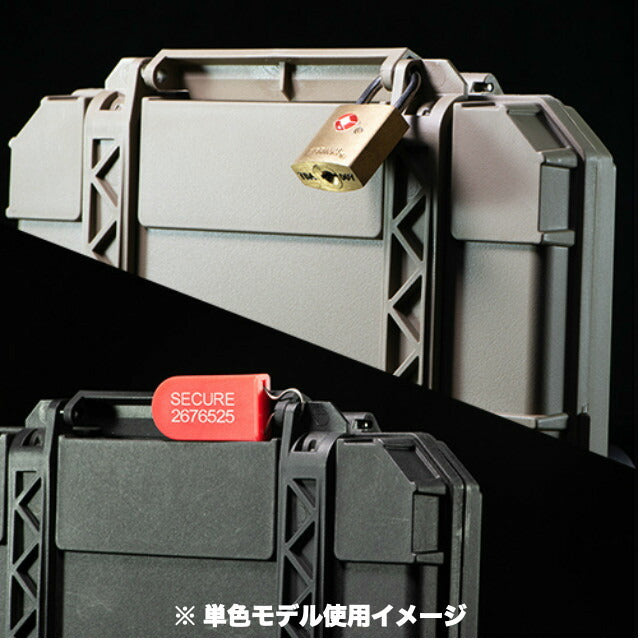 THYRM DarkVault Critical Gear Case Comms Non blocking [Multicam 3 colors] Waterproof gear case [Letter Pack Plus compatible]