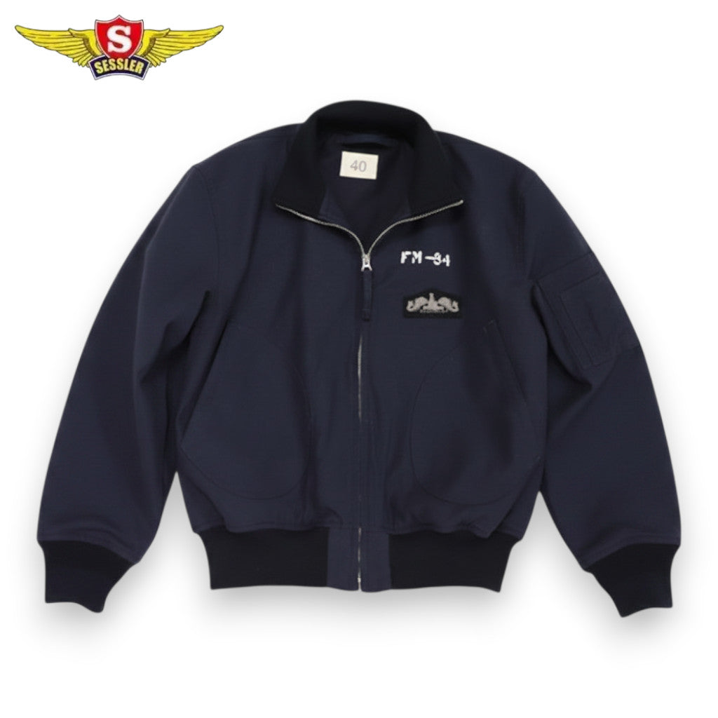 SESSLER（セスラー）U.S.NAVY SUBMARINERS DECK JACKET モール胸章付き サブマリーン ジャケット1940's REPLICA 【中田商店】