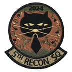 Military Patch（ミリタリーパッチ）5TH RECON SQ OCP クリスマス 2024 バージョン [フック付き]【レターパックプラス対応】【レターパックライト対応】