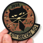 Military Patch（ミリタリーパッチ）5TH RECON SQ OCP クリスマス 2024 バージョン [フック付き]【レターパックプラス対応】【レターパックライト対応】