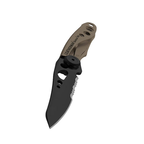 LEATHERMAN（レザーマン）Skeletool KBX [Coyote][半波刃フォールディングナイフ]
