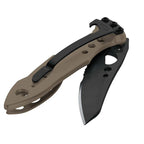 LEATHERMAN（レザーマン）Skeletool KBX [Coyote][半波刃フォールディングナイフ]