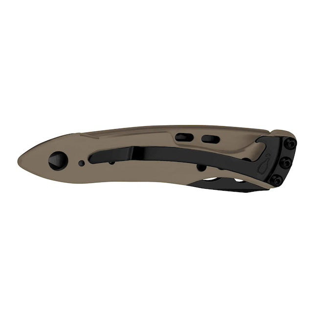 LEATHERMAN（レザーマン）Skeletool KBX [Coyote][半波刃フォールディングナイフ]