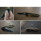 LEATHERMAN（レザーマン）Skeletool KBX [Coyote][半波刃フォールディングナイフ]