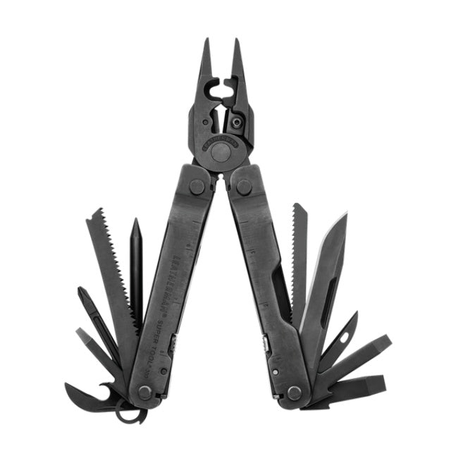 LEATHERMAN SUPERTOOL 300 EOD Black [Cap crimper] [MOLLE compatible pouch included]