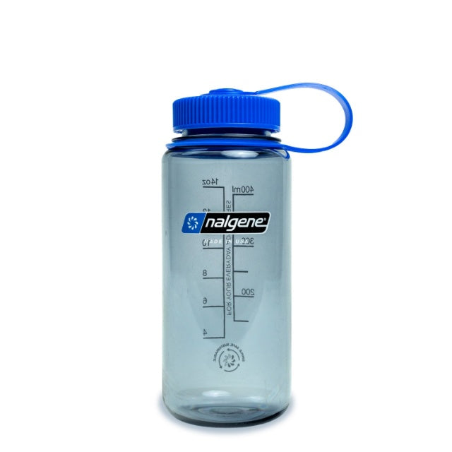 Nalgene Wide Mouth 0.5L Tritan Renew [500ml Wide Mouth Bottle] [Blue Cap]