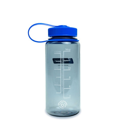 Nalgene Wide Mouth 0.5L Tritan Renew [500ml Wide Mouth Bottle] [Blue Cap]