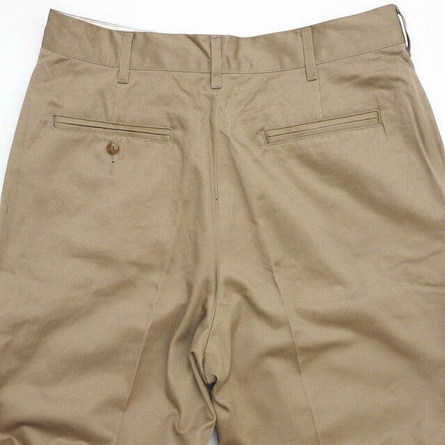 SESSLER（セスラー）Chino Khaki Pants  チノ カーキ パンツ ジッパーフライ 1971モデル ビンテージ復刻【中田商店】