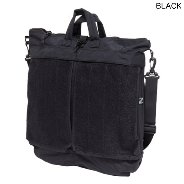 J-TECH Helmet Bag with Velcro [CORDURA Nylon] [Shoulder Strap Included] [Nakada Shoten]