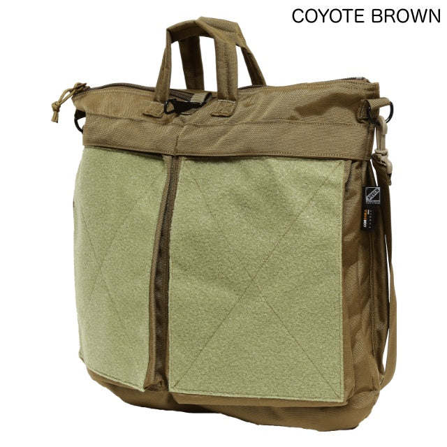 J-TECH Helmet Bag with Velcro [CORDURA Nylon] [Shoulder Strap Included] [Nakada Shoten]