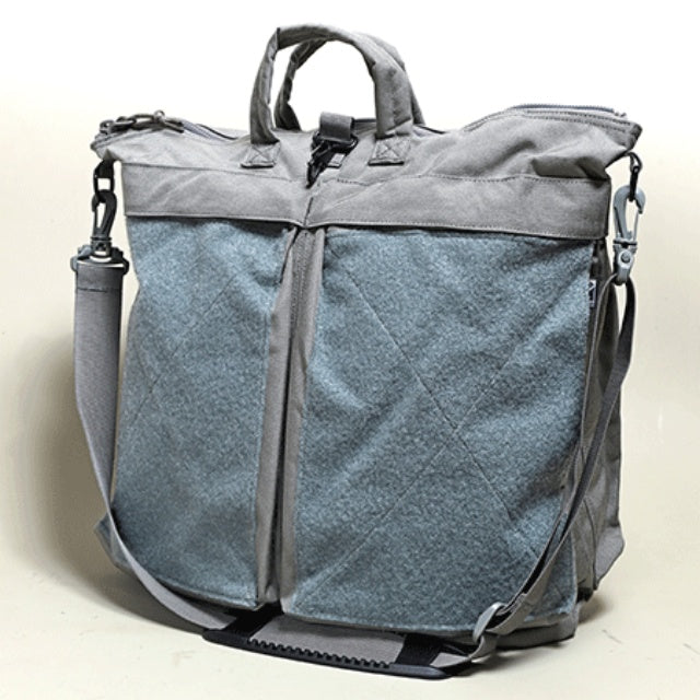 J-TECH Helmet Bag with Velcro [CORDURA Nylon] [Shoulder Strap Included] [Nakada Shoten]