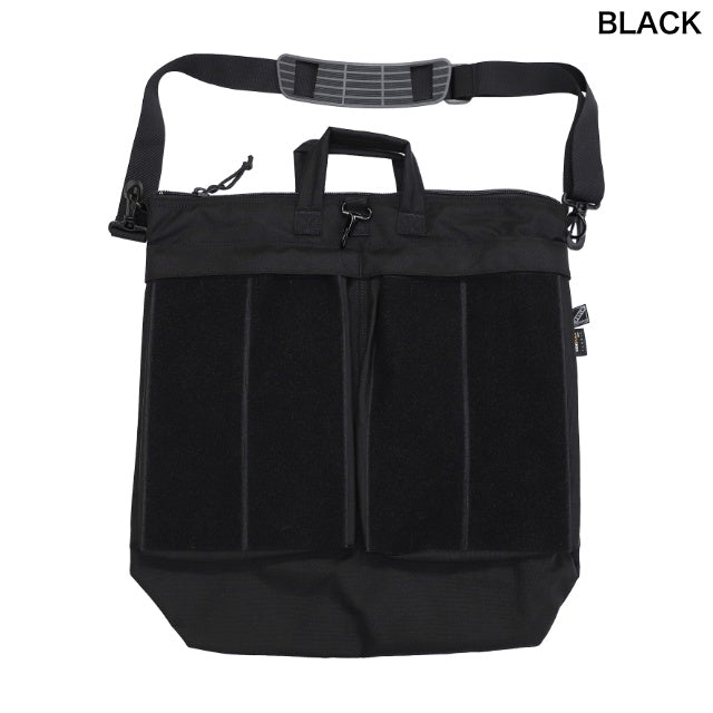 J-TECH（ジェイテック）ヘルメットバッグ ベルクロ付 [4色][Helmet Bag Velcro][CORDURAナイロン][ショルダーストラップ付き]【中田商店】